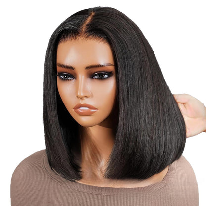 Human Hair Bob — Lace Front, 8" to 14"