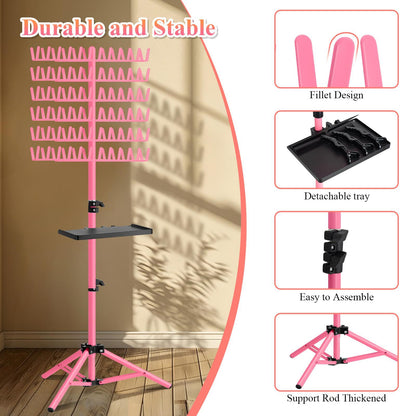 Foldable Metal Wig Stand