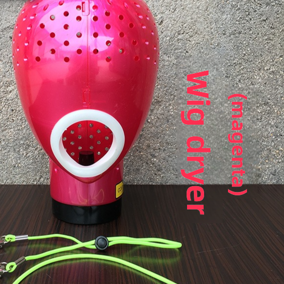 Mannequin Head with Built-In Dryer
