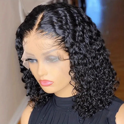 Lace Front Curly Synthetic Wig — product photo 2