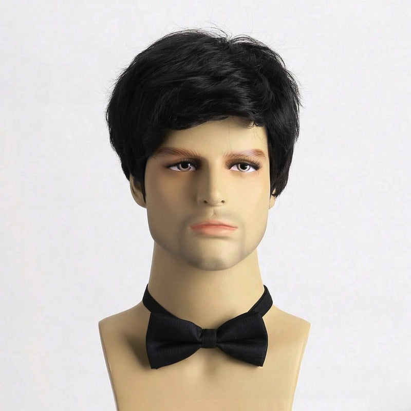 Men's Short Curly Wig