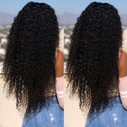 Kinky Curly Human Hair Lace Front — 16" to 32"