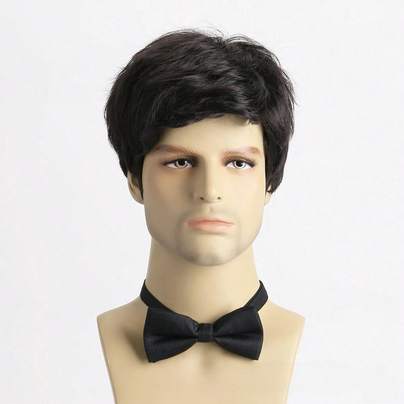 Men's Short Curly Wig