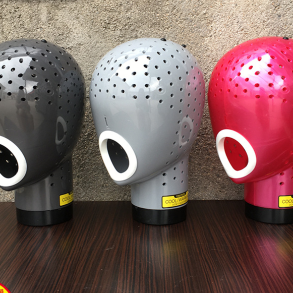 Mannequin Head with Built-In Dryer