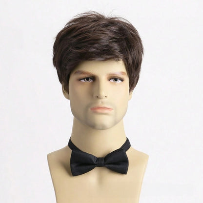 Men's Short Curly Wig