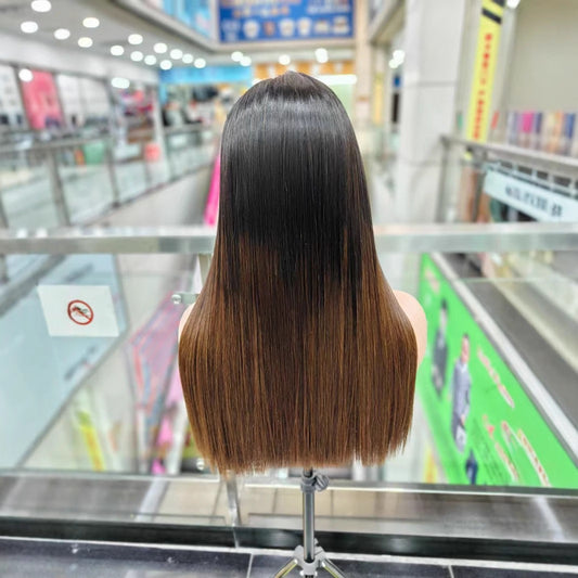 Straight Human Hair Lace Front — 20" to 30"