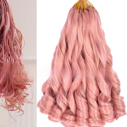 Long wavy synthetic wig in shade MP2