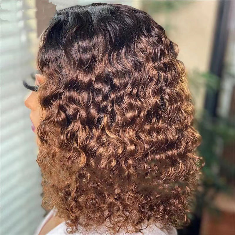 Lace Front Curly Synthetic Wig — product photo 4