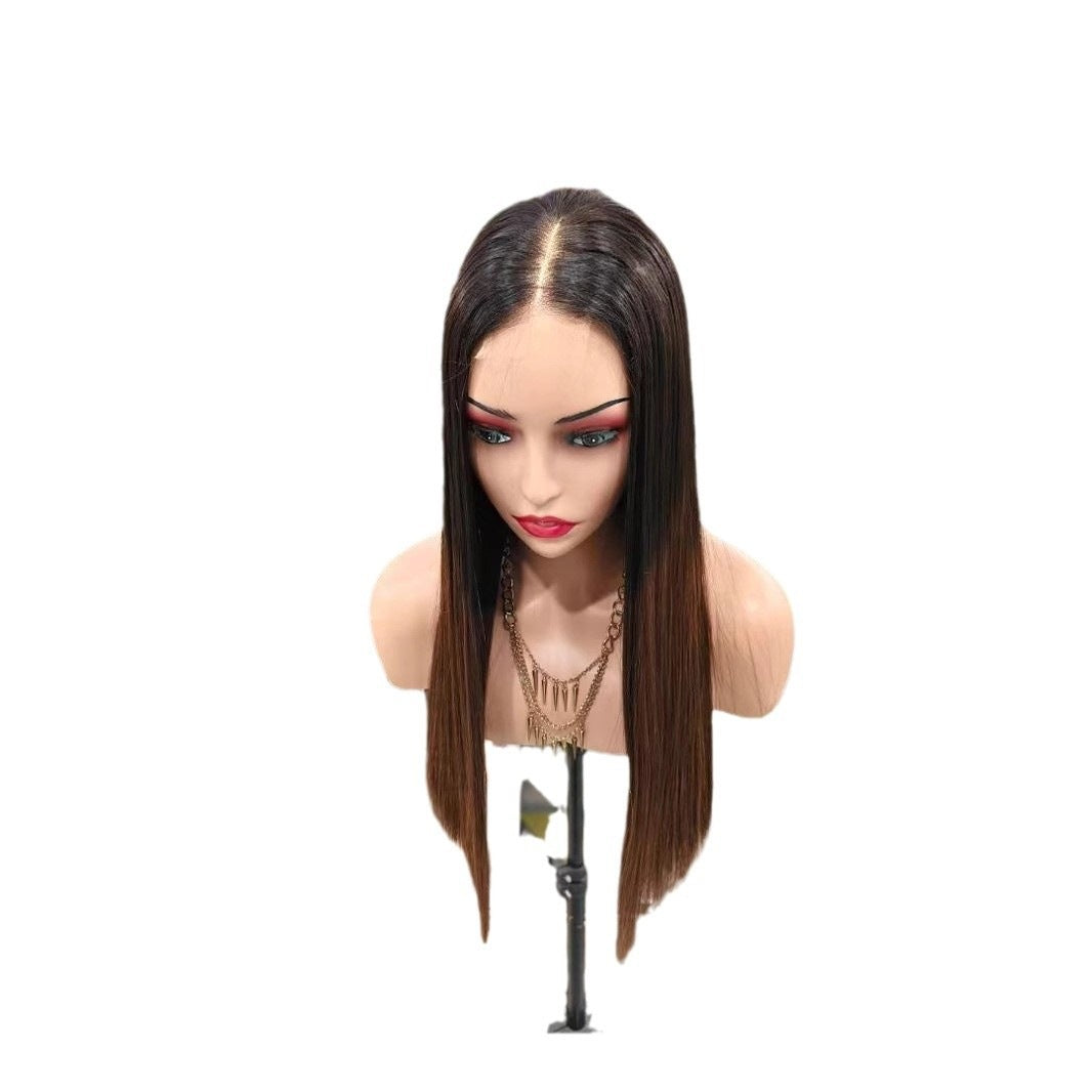 Straight Human Hair Lace Front — 20" to 30"