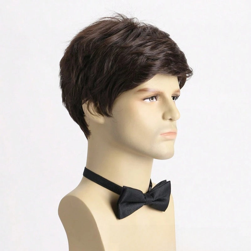 Men's Short Curly Wig