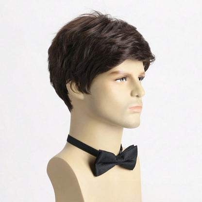 Men's Short Curly Wig